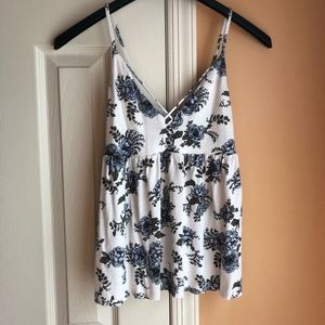 AMERICAN EAGLE FLORAL TANKTOP